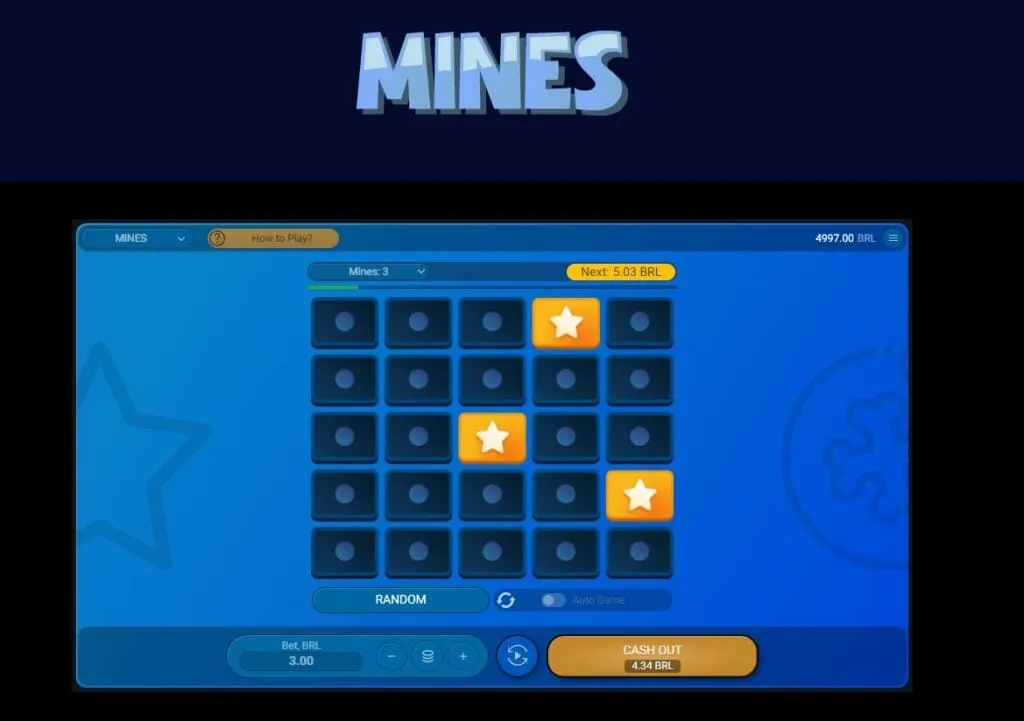 Jogar Mines online - Imagem Capa